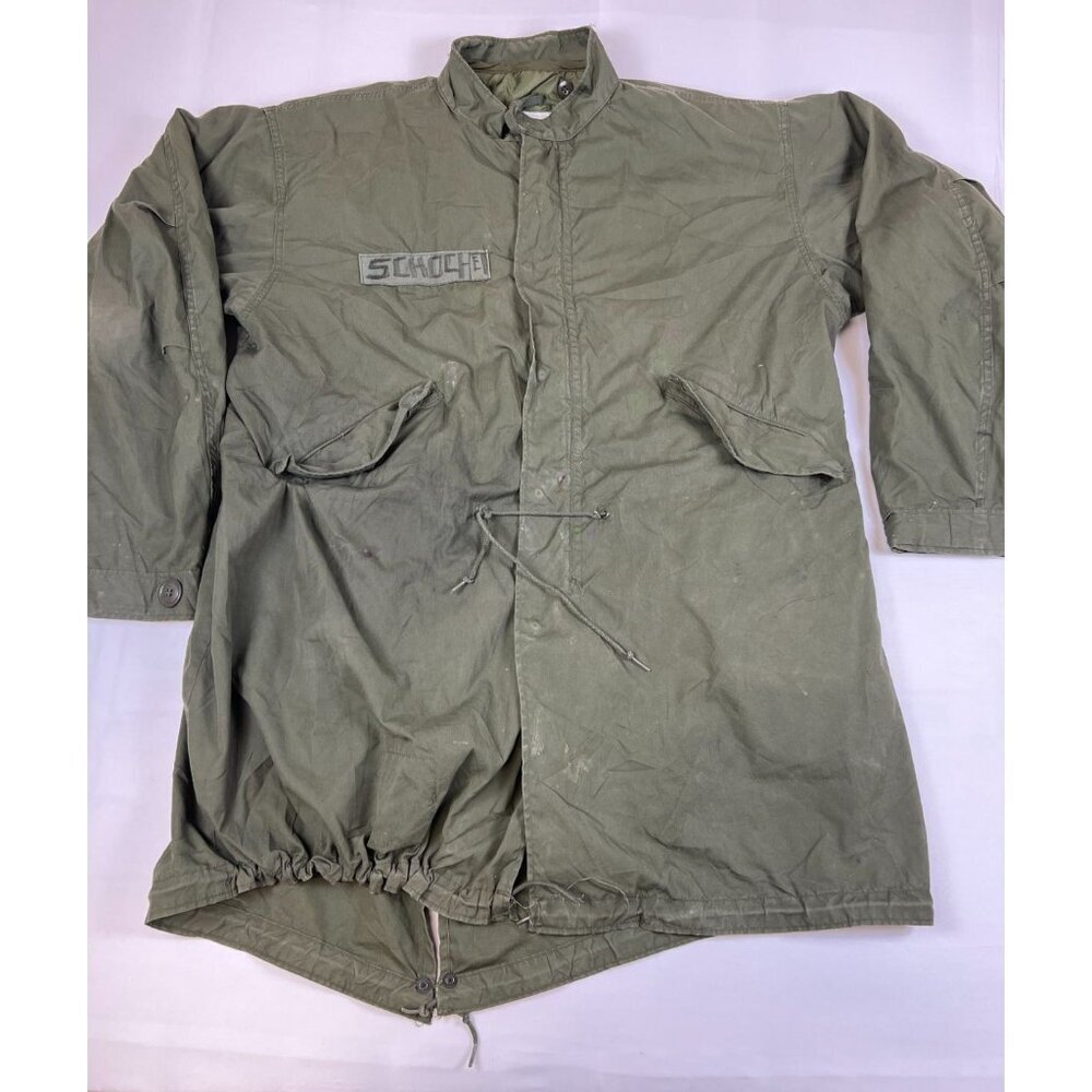 Vintage 1972 US Military M-65 Field Coat Jacket Men Size Small Short DSA-100-72